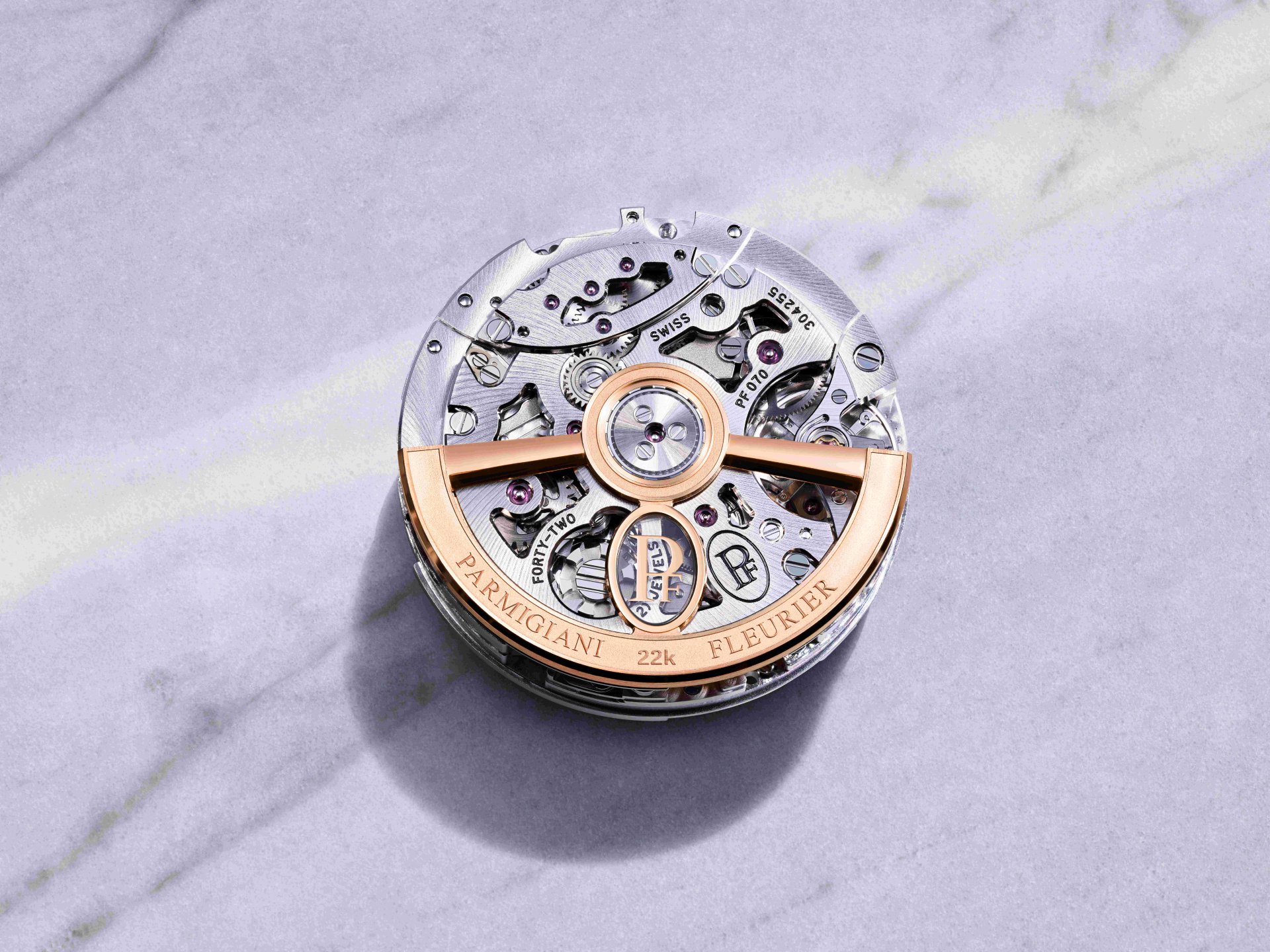 Parmigiani Fleurier Tonda PF Chronograph 40mm Rose Gold Mineral Blue